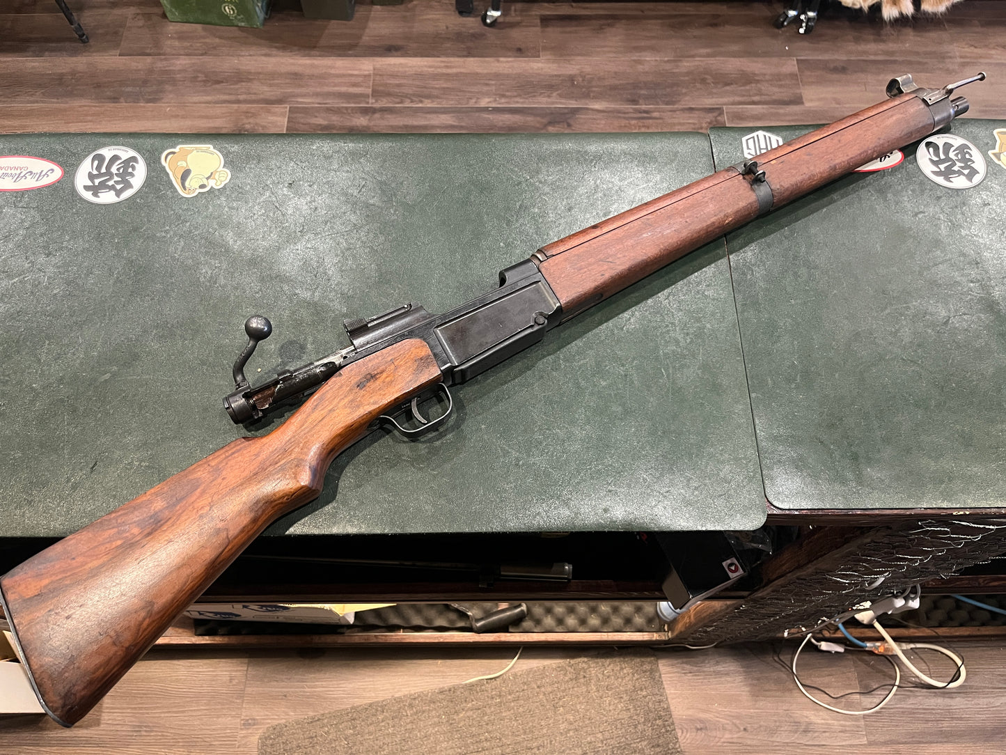 French MAS-36 Bolt-Action Rifle in 7.5x54 French – Compact 18.6" Barrel Conversion