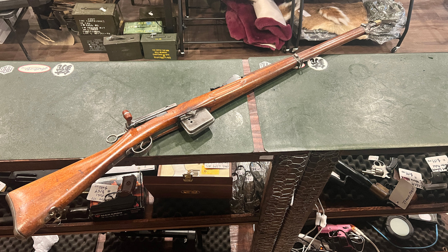 Schmidt–Rubin Kadetten Gewehr 1899 – Matching Numbers (Except Magazine) – 7.5×53.5mm GP90 – Verified Cadet Model with Correct Early GP90 Brass Muzzle Cap