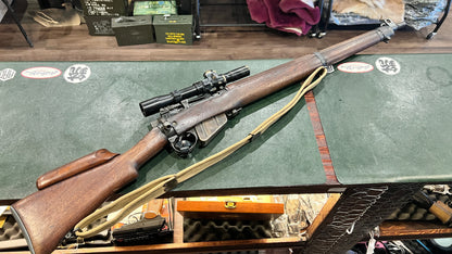 Lee-Enfield No.4 Mk I FTR Rifle with RFI Sniper Scope Set – No.32 Mk3 Pattern Optic & Mount