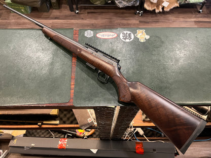 CZ 457 American .22 WMR Bolt-Action Rifle | Walnut Stock | MDT 20 MOA Rail | Original Box