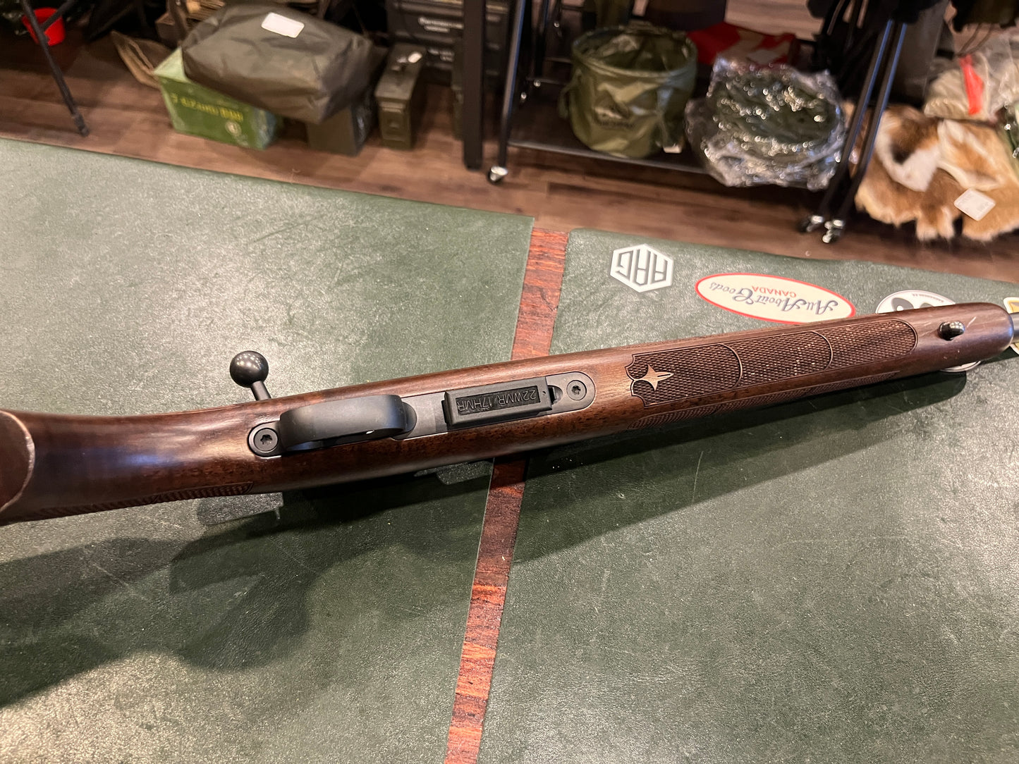 CZ 457 American .22 WMR Bolt-Action Rifle | Walnut Stock | MDT 20 MOA Rail | Original Box
