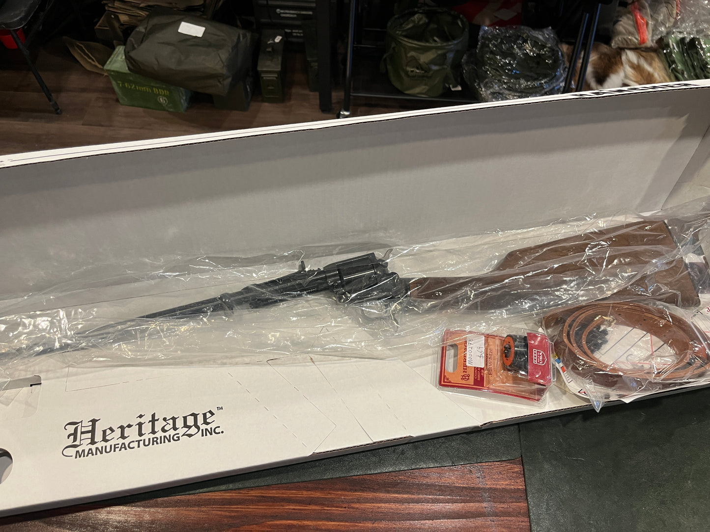 Heritage Rough Rider Rancher Carbine Combo – .22 LR / .22 WMR – Includes Original Box, Accessories & Extra Cylinder