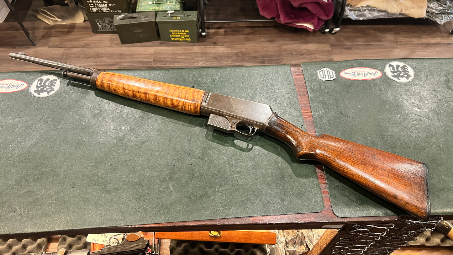 Winchester Model 1907 First-Batch Early Production with Silver Name Plate