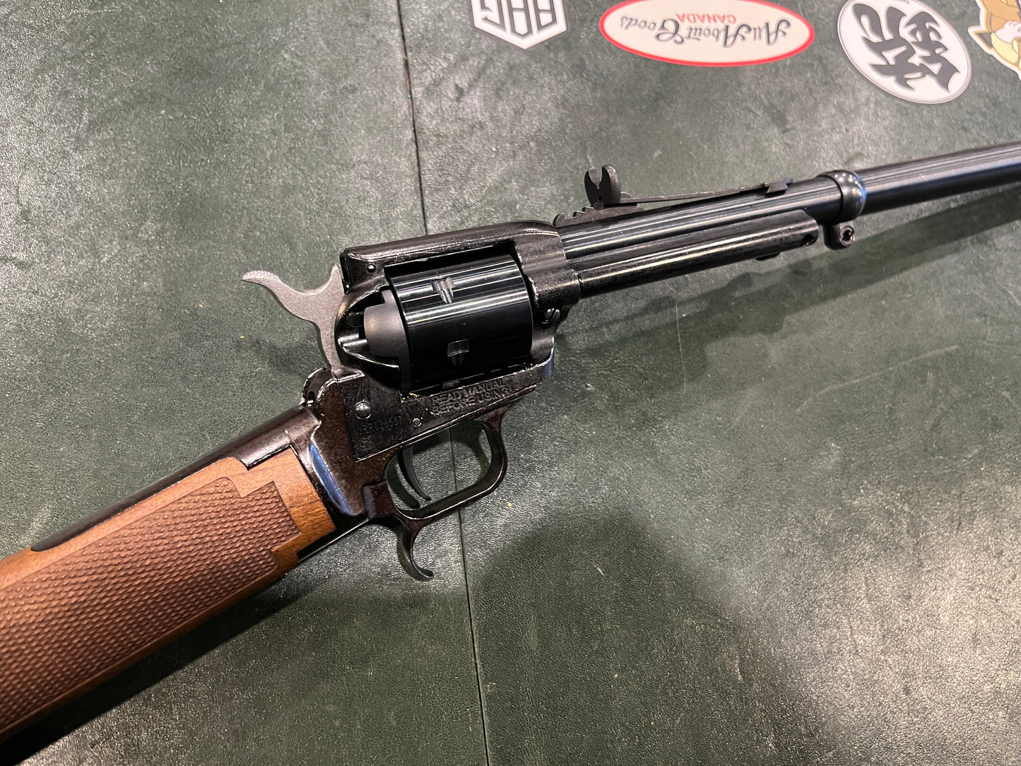 Heritage Rough Rider Rancher Carbine Combo – .22 LR / .22 WMR – Includes Original Box, Accessories & Extra Cylinder