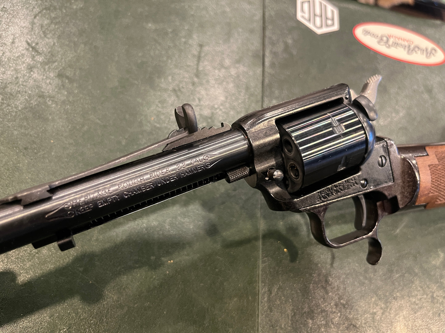 Heritage Rough Rider Rancher Carbine Combo – .22 LR / .22 WMR – Includes Original Box, Accessories & Extra Cylinder