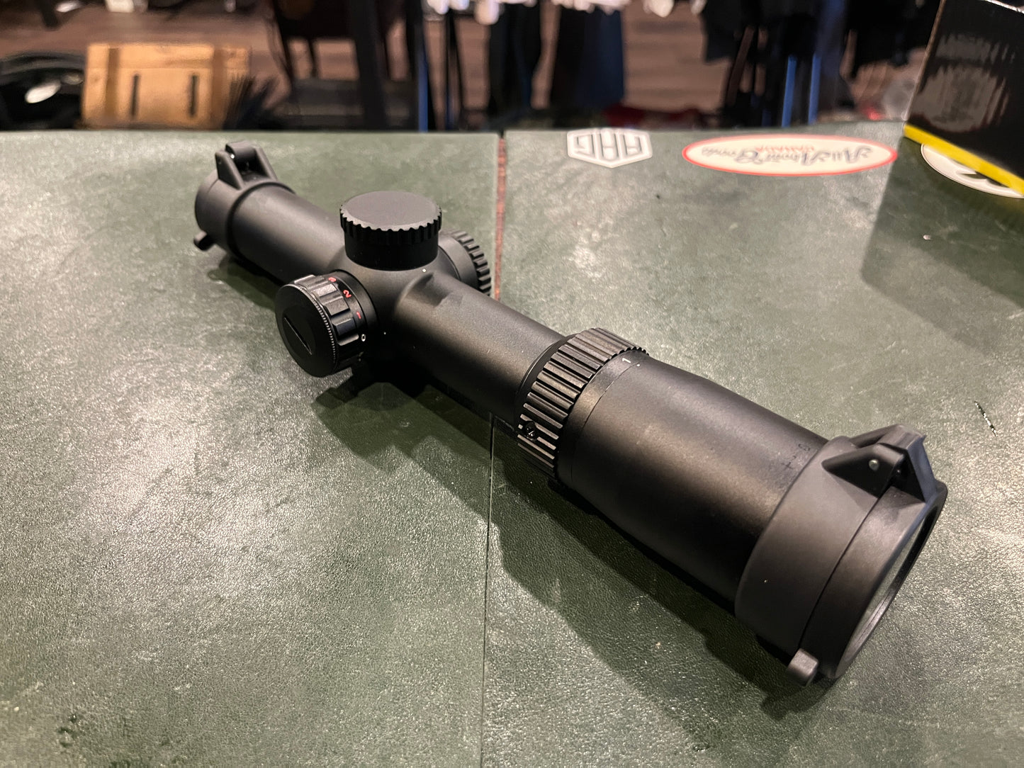 NCSTAR Shooter Series 1-6x24 LPVO Scope Package – Illuminated Reticle – Includes 30mm Cantilever Mount