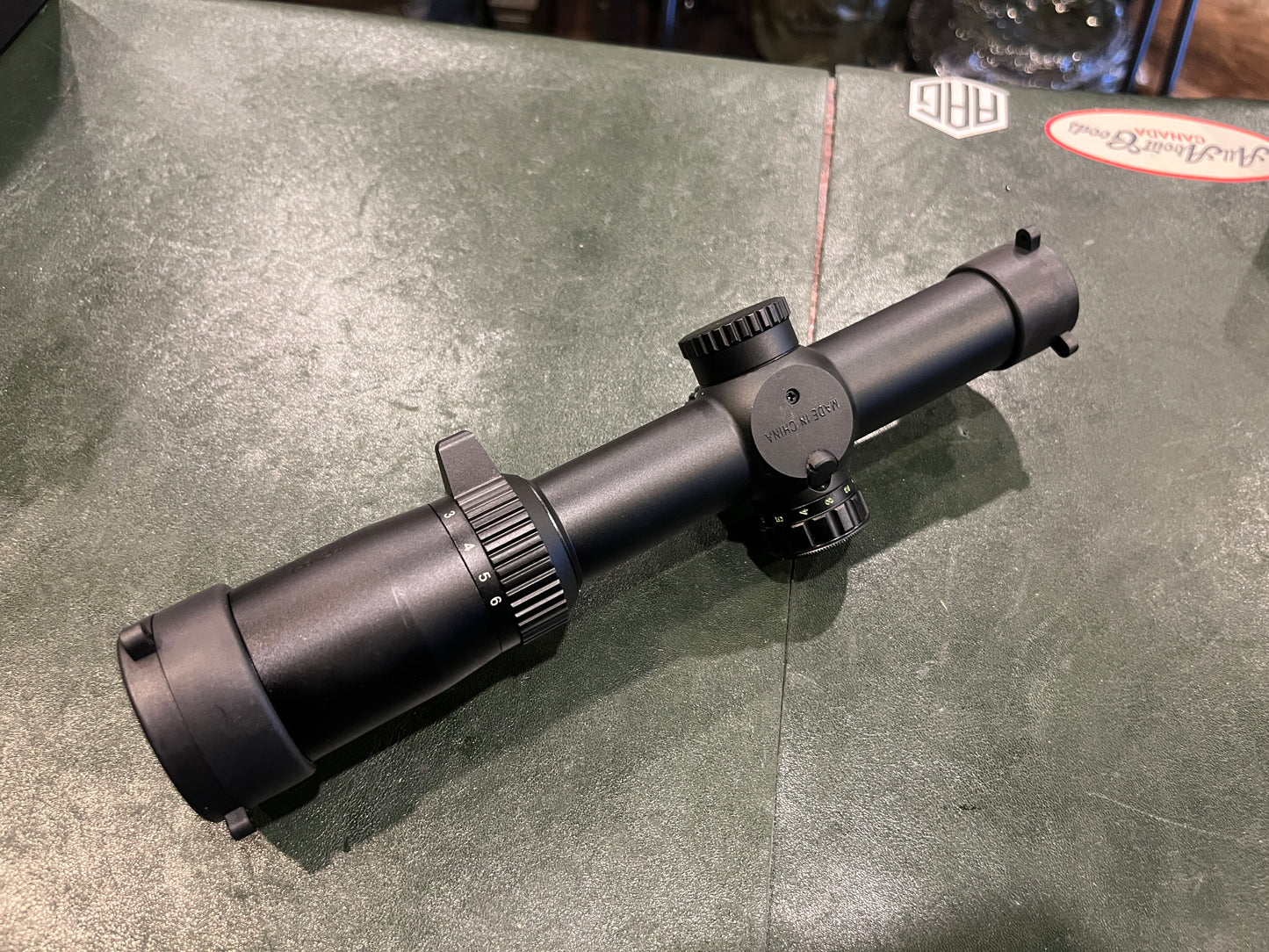 NCSTAR Shooter Series 1-6x24 LPVO Scope Package – Illuminated Reticle – Includes 30mm Cantilever Mount