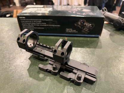 NCSTAR Shooter Series 1-6x24 LPVO Scope Package – Illuminated Reticle – Includes 30mm Cantilever Mount