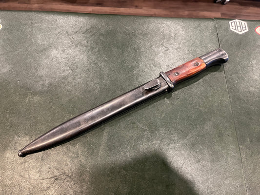 German Military Bayonet with Scabbard – Marked "41 S/238" – Mismatched Numbers