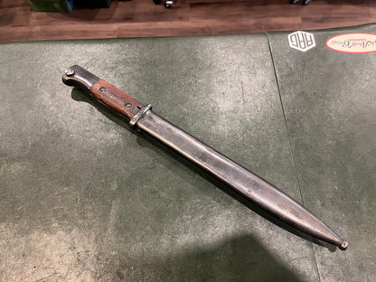 German Military Bayonet with Scabbard – Marked "41 S/238" – Mismatched Numbers
