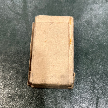 WWII Sealed I.S.A.A. .380 Mk IIz Revolver Ammunition Box (12 Rounds, Includes 1942 RΛL Cases)