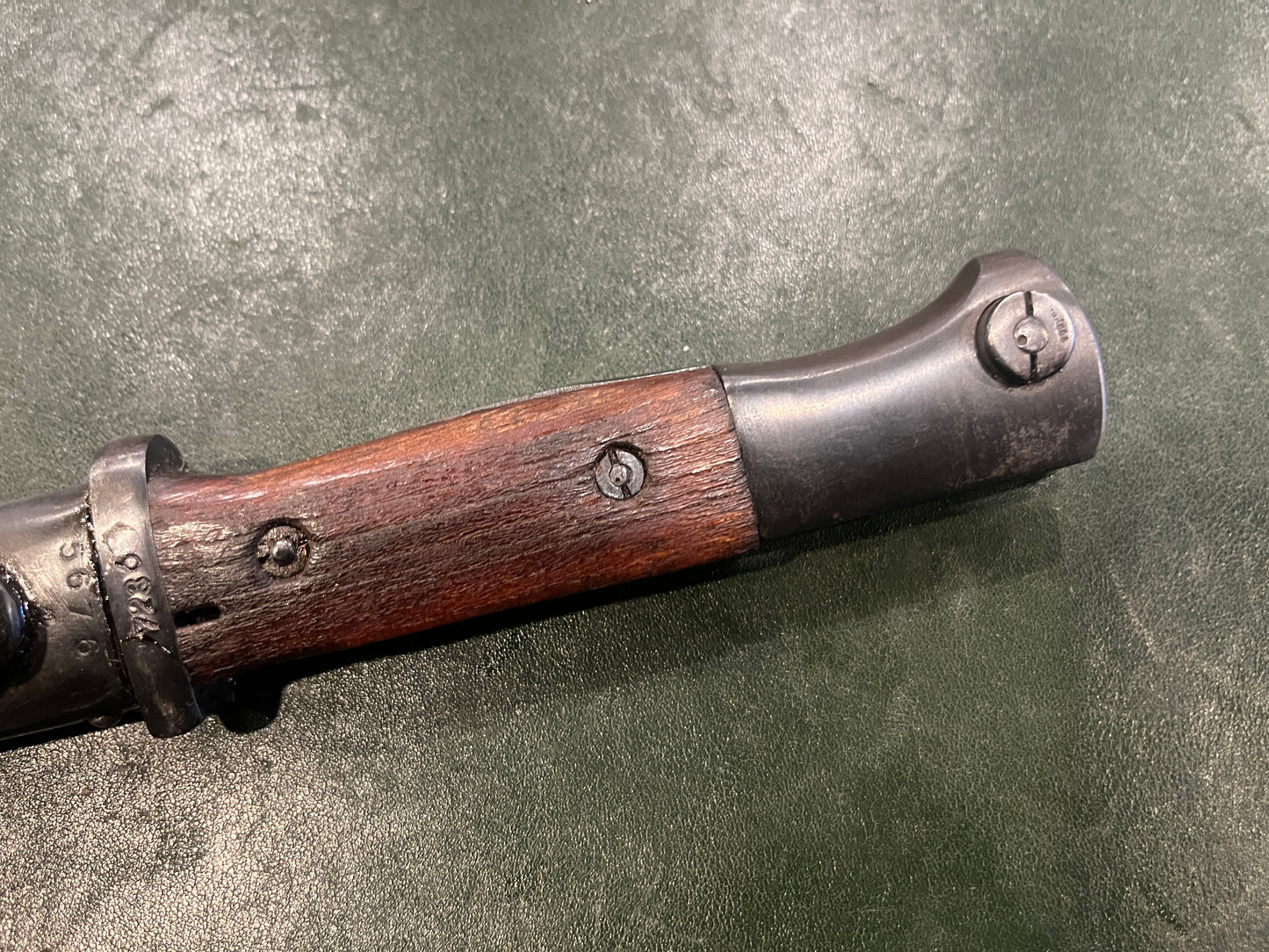 German Military Bayonet with Scabbard – Marked "41 S/238" – Mismatched Numbers