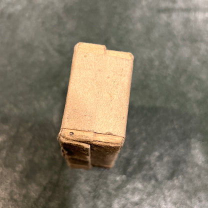 WWII Sealed I.S.A.A. .380 Mk IIz Revolver Ammunition Box (12 Rounds, Includes 1942 RΛL Cases)
