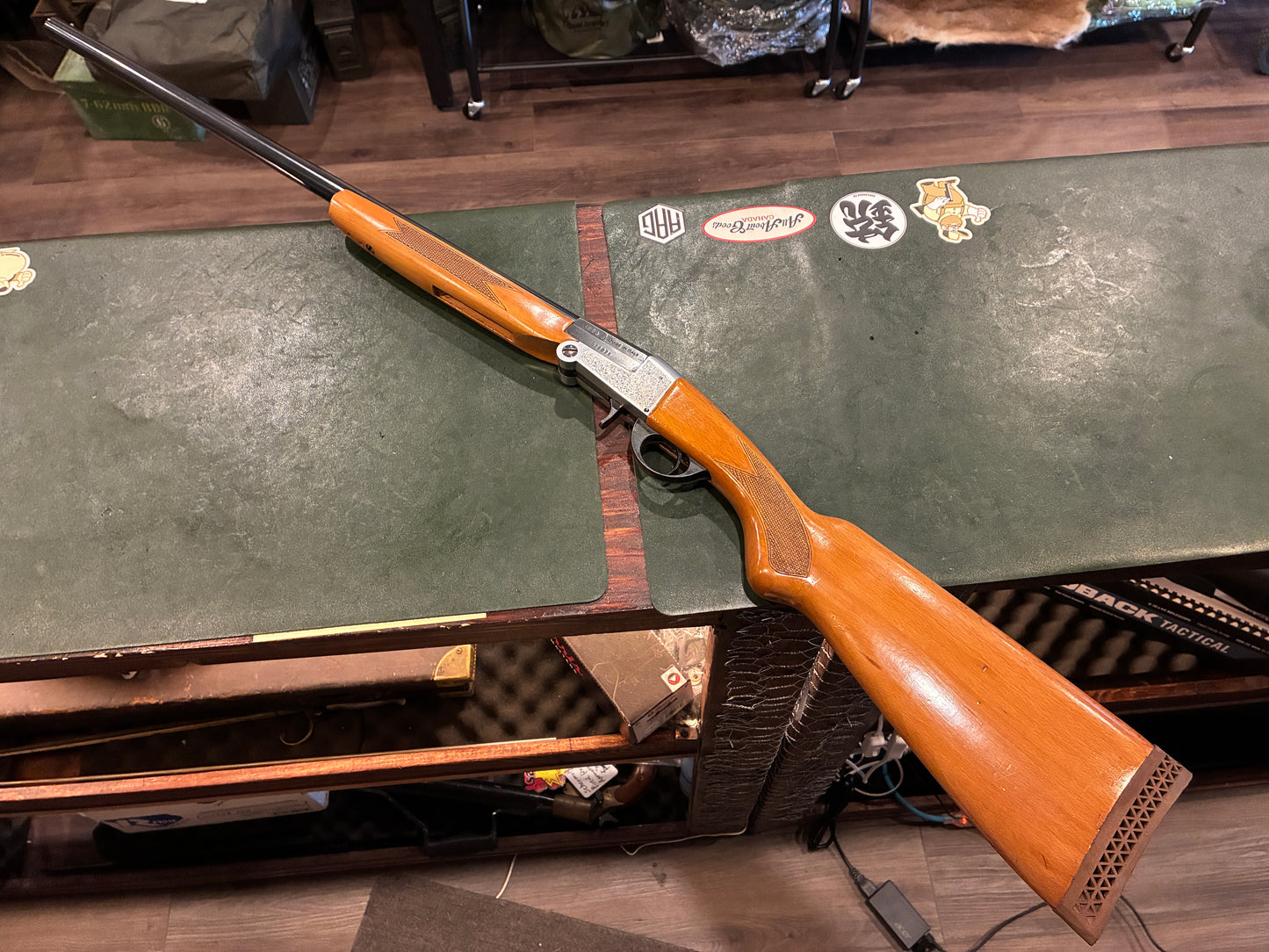 BSA Single Shot Shotgun 12 Gauge – Made in Italy – Classic Break-Action Hunting Shotgun