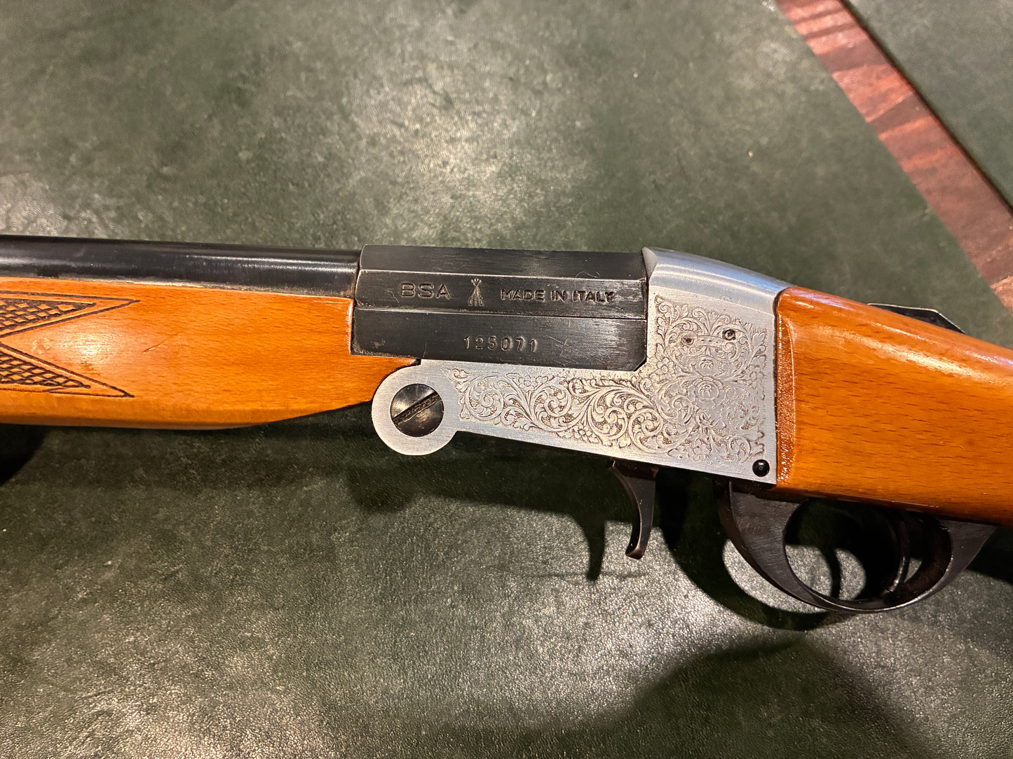 BSA Single Shot Shotgun 12 Gauge – Made in Italy – Classic Break-Action Hunting Shotgun