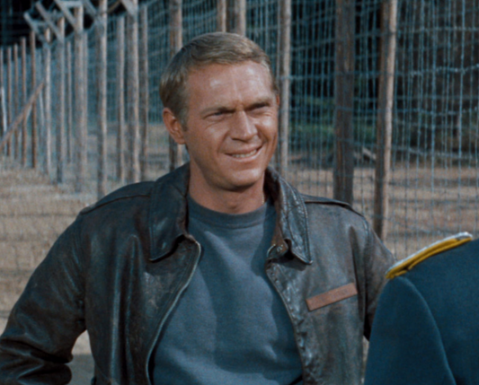 Old McCoy Era The Real McCoy's "Real McQueen" A-2 Flight Jacket – Steve McQueen "The Great Escape" – Horsehide – Size 34 – Extremely Rare in Canada