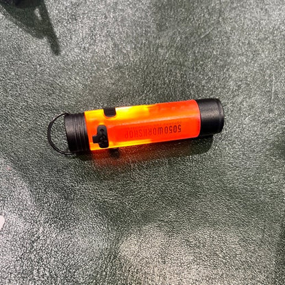 Waterproof LED Clip on Caps Light, Rechargeable Caps Flashlight, Hands Frees Clip On Hat Flashlight Headlamp for Camping
