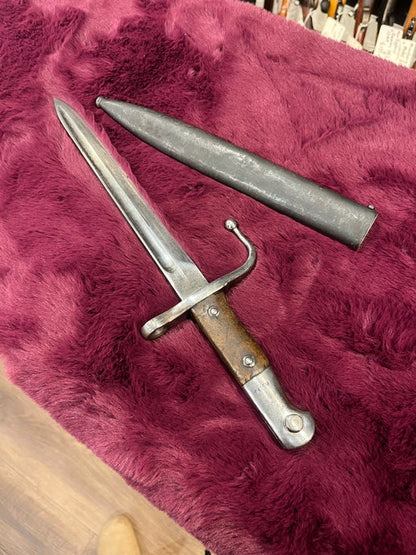 土耳其/德国 M1903 毛瑟刺刀 – As.Fa. 缩短型，带刀鞘