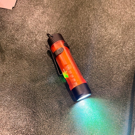 Waterproof LED Clip on Caps Light, Rechargeable Caps Flashlight, Hands Frees Clip On Hat Flashlight Headlamp for Camping