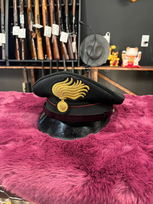 Vintage Italy Police Hat