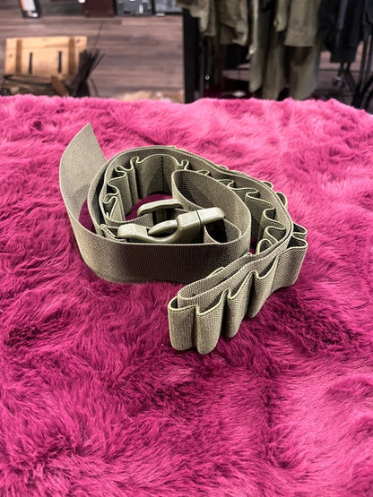 12GA Tactical Shotgun Shell Belt – 27-Round Capacity OD Green