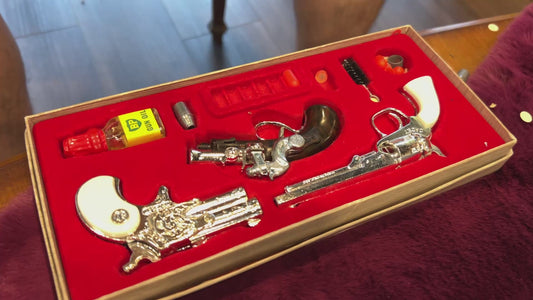 BCM Co. (Derby) Ltd. – “The Outlaw” Cap Gun Set (Vintage Toy Collectible)