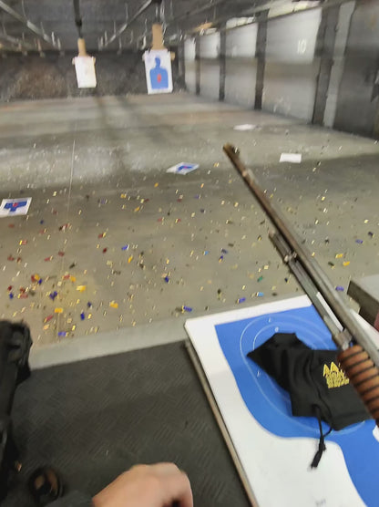 Stevens “Visible Loader” Pump Action Rifle – .22 Short / Long / Long Rifle