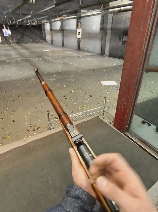 1942 Izhevsk Mosin-Nagant M38 Carbine – Matching Barrel & Bolt 7.62×54R